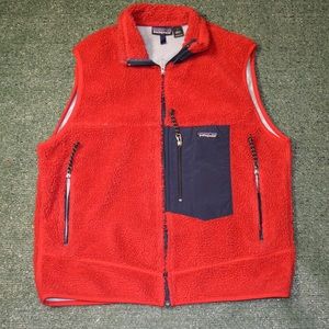 Vintage 1999 Patagonia Deep Pile Fleece Vest!